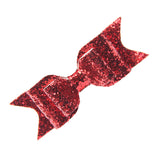 Maxbell Baby Girls Women Fashionable Bow Hair Clip Glitter Headwear Decor Hair Ornaments Red