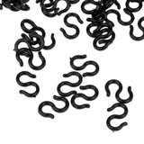 Maxbell 100pcs Bike Cable Clips Plastic Brake Cable Clips Mountain Bike Clip Black