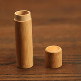 Maxbell Bamboo Tea Storage Incense Holder Spice Canister Kitchen Accessories 23cm