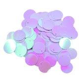 Maxbell Pack of 130PCS Shiny Round Loose Sequins Paillettes Sewing Craft Jewelry Making Costume DIY Home Decor Ornaments 16mm Light Purple