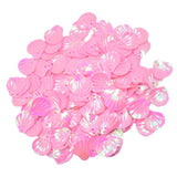 Maxbell 15mm Shiny Loose Sequins Sewing Paillette DIY Jewelry Bracelet Earrings Necklace DIY Wedding Craft Pack of 180PCS Pink