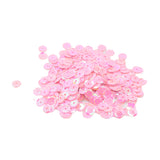 Maxbell 7mm Round Cupped Loose Sequins Sewing Craft Hat Wedding Dress Costume DIY Embellishment Pack of 400PCS Pink
