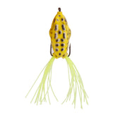 Maxbell Frog Design Fishing Bait Hooks Tackle Lure - Yellow