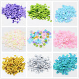 Maxbell 7mm Round Cupped Loose Sequins Sewing Craft Hat Wedding Dress Costume DIY Embellishment Pack of 400PCS Gold