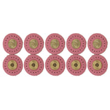 Maxbell 5 Sets Magnetic Buttons Clasp Snap For Sewing Craft Purse Bag Clothes Scrapbooking DIY Embellishments Pink