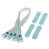 Maxbell Pack of 2PCS PU Leather Replacement Strap for Women Ladies Purse Handbag Accessories Sky Blue