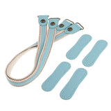 Maxbell Pack of 2PCS PU Leather Replacement Strap for Women Ladies Purse Handbag Accessories Sky Blue