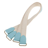 Maxbell Pack of 2PCS PU Leather Replacement Strap for Women Ladies Purse Handbag Accessories Sky Blue