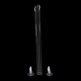 Maxbell Shrimp Feeding Food Tube For Aquarium Fish Tank 27cm Length W/ 2 Suction Cups