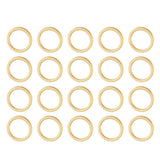 Maxbell Pack of 20PCS Brass Copper Circle For Jewelry Necklace Earrings Making Craft Projects DIY Gold