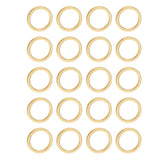 Maxbell Pack of 20PCS Brass Copper Circle For Jewelry Necklace Earrings Making Craft Projects DIY Gold