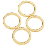 Maxbell Pack of 20PCS Brass Copper Circle For Jewelry Necklace Earrings Making Craft Projects DIY Gold