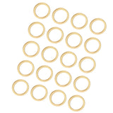 Maxbell Pack of 20PCS Brass Copper Circle For Jewelry Necklace Earrings Making Craft Projects DIY Gold