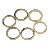 Maxbell Pack of 20PCS Brass Copper Circle For Jewelry Necklace Earrings Making Craft Projects DIY Antique Brass