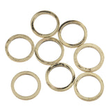 Maxbell Pack of 20PCS Brass Copper Circle For Jewelry Necklace Earrings Making Craft Projects DIY Antique Brass