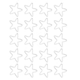 Maxbell Pack of 20PCS Alloy Star Shape Findings For Jewelry Necklace Earrings Making DIY Craft Supplies Silver