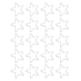 Maxbell Pack of 20PCS Alloy Star Shape Findings For Jewelry Necklace Earrings Making DIY Craft Supplies Silver