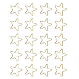 Maxbell Pack of 20PCS Alloy Star Shape Findings For Jewelry Necklace Earrings Making DIY Craft Supplies Bronze