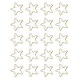 Maxbell Pack of 20PCS Alloy Star Shape Findings For Jewelry Necklace Earrings Making DIY Craft Supplies Bronze