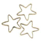 Maxbell Pack of 20PCS Alloy Star Shape Findings For Jewelry Necklace Earrings Making DIY Craft Supplies Bronze