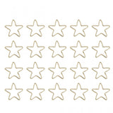 Maxbell Pack of 20PCS Alloy Star Shape Findings For Jewelry Necklace Earrings Making DIY Craft Supplies Bronze