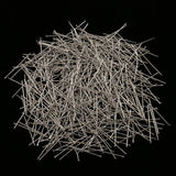 Maxbell Pack of 500PCS T Shape Needles Flat Head Pins For Beading Crafts Jewelry Necklace Earrings Bracelet Making 32mm