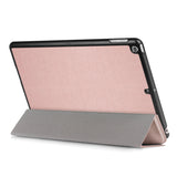 Maxbell Rose Golden Lightweight Case Trifold Stand Auto Sleep/Wake for Apple New iPad 9.7-inch