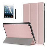 Maxbell Rose Golden Lightweight Case Trifold Stand Auto Sleep/Wake for Apple New iPad 9.7-inch