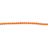 Maxbell 6mm Faceted Jade Round Gemstone Beads For Jewelry Bracelet Necklace Making Accessory 15.5" Orange