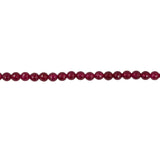 Maxbell Faceted Ruby Jade Round Gemstone Loose Beads Strand For Jewelry Bangle Bracelet Making 15 Inch/ Strand 8mm