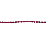 Maxbell Faceted Ruby Jade Round Gemstone Loose Beads Strand For Jewelry Bangle Bracelet Making 15 Inch/ Strand 6mm