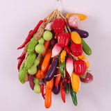 Maxbell Pack of 5PCS Artificial Fruits Vegetables Strings Farm Kitchen Hanging Decor Photography Studio Background Hanging Ornaments #5