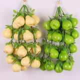 Maxbell Pack of 5PCS Artificial Fruits Vegetables Strings Farm Kitchen Hanging Decor Photography Studio Background Hanging Ornaments #5