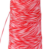 Maxbell Ultrlalight110m Fiber Archery Nock Peep Bow String Serving Thread Bowstring Protect Thread Red - White