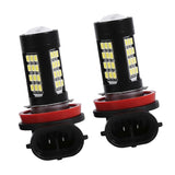 Maxbell One Pair H8 /H11 White Car Energy Saving Fog Driving LED Light Bulbs 2835