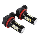 Maxbell One Pair H8 /H11 White Car Energy Saving Fog Driving LED Light Bulbs 2835