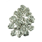 Maxbell 30pcs Tibet Silver Brother Heart Charms Wedding DIY Jewellery Making 16 x 14 mm