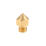 Maxbell Pack of 10  3D Printer Extruder Brass Nozzle Print Head For Mk8 Parts 0.2mm