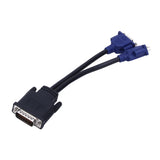 Maxbell Portable DMS-59 to Dual VGA Cable Cord Connector Compatible FOR DELL SONY COMPAQ  HP  Consumer Electronics Supplies