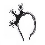 Maxbell Halloween Christmas Kids Spider Crown Headband Masquerade Costume Headdress