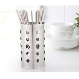 Maxbell Kitchen Stainless Steel Hollow Bottom Spoon Fork Chopsticks Holder Box