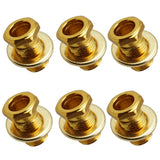 Maxbell 1 Set Iron Tuning Peg Tuning Key Bushing Washer Gasket for Electric/Wood/Acoustic Guitar Parts Gold