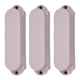 Maxbell 3Pcs Sealed Active Pickup Covers Plastic for Electric Guitar Instrument Accs