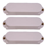 Maxbell 3Pcs Sealed Active Pickup Covers Plastic for Electric Guitar Instrument Accs