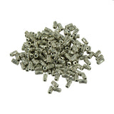 Maxbell 200pcs Tibetan Silver Metal Loose Tube Spacer Beads Jewelry Making Charms