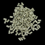 Maxbell 200pcs Tibetan Silver Metal Loose Tube Spacer Beads Jewelry Making Charms