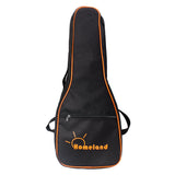 Maxbell 23'' 5mm Padded Ukulele Soft Case Gig Bag with Nylon Hand Strap for Soprano Concert Ukulele