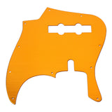 Maxbell 10 Holes JB Bass Pickguard Pick Guard Scratch Plate for Standard Jazz Bass