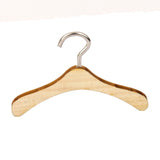 Maxbell 10pcs 1/6 BJD Dolls Accessory Wooden Clothes Hanger Pattern B