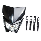 Maxbell 12V 35W Motorcycle Headlight Fairing Lamp for Streetfighter Dirt Bike